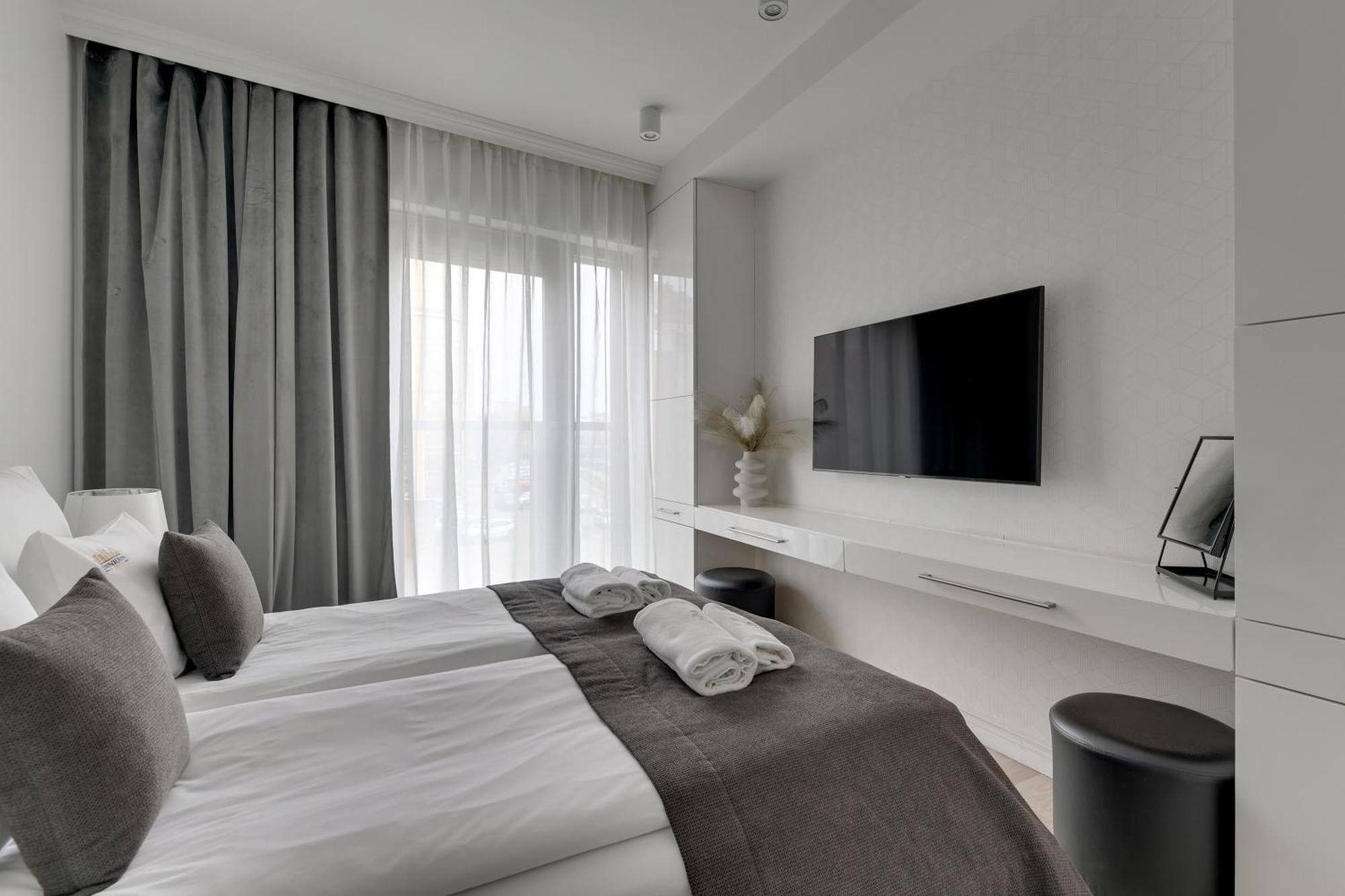 Waterlane Riverside - Spa, Pool, Gym & Parking By Downtown Apartments Gdaňsk Pokoj fotografie