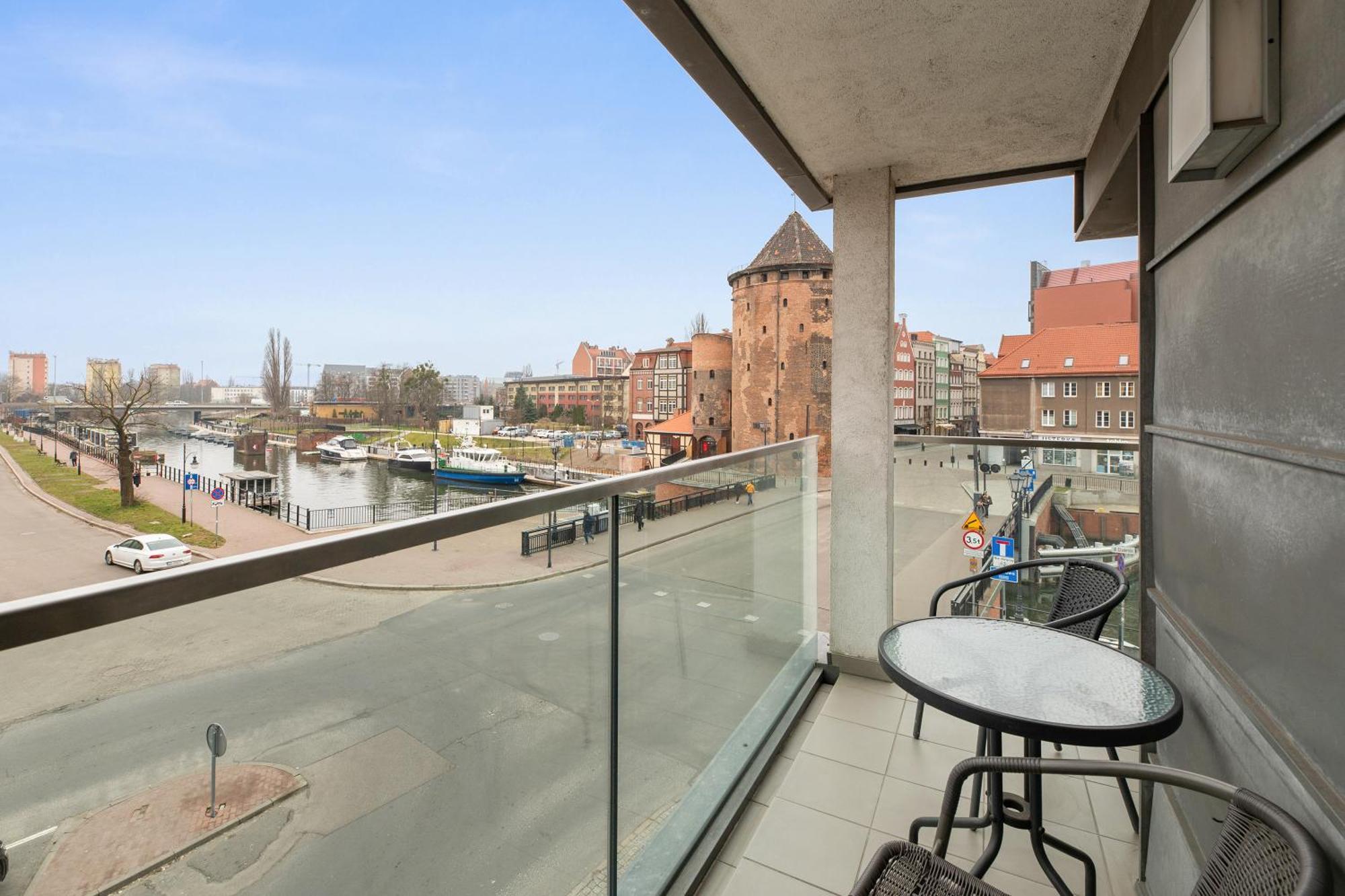 Waterlane Riverside - Spa, Pool, Gym & Parking By Downtown Apartments Gdaňsk Pokoj fotografie