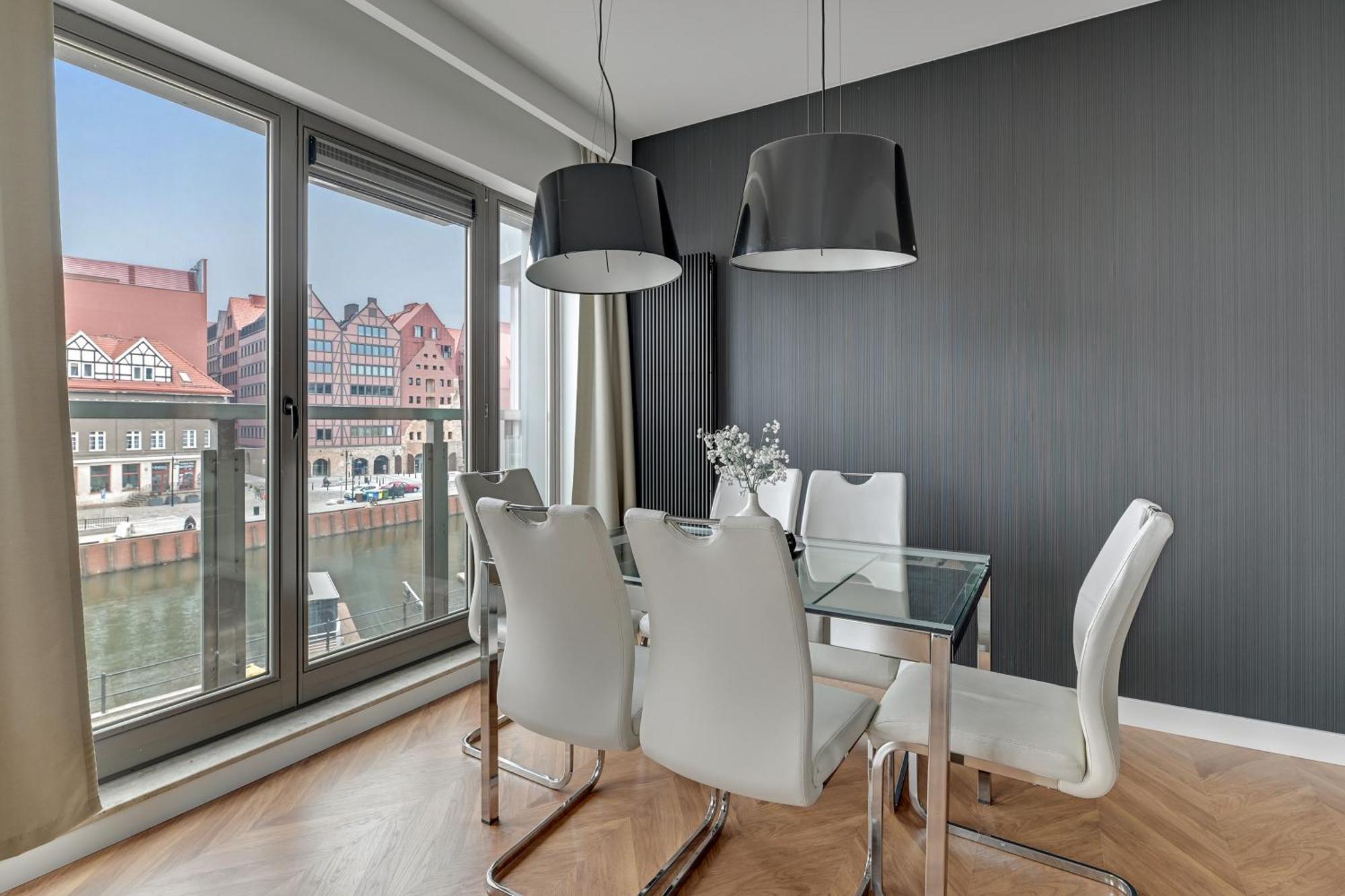 Waterlane Riverside - Spa, Pool, Gym & Parking By Downtown Apartments Gdaňsk Exteriér fotografie