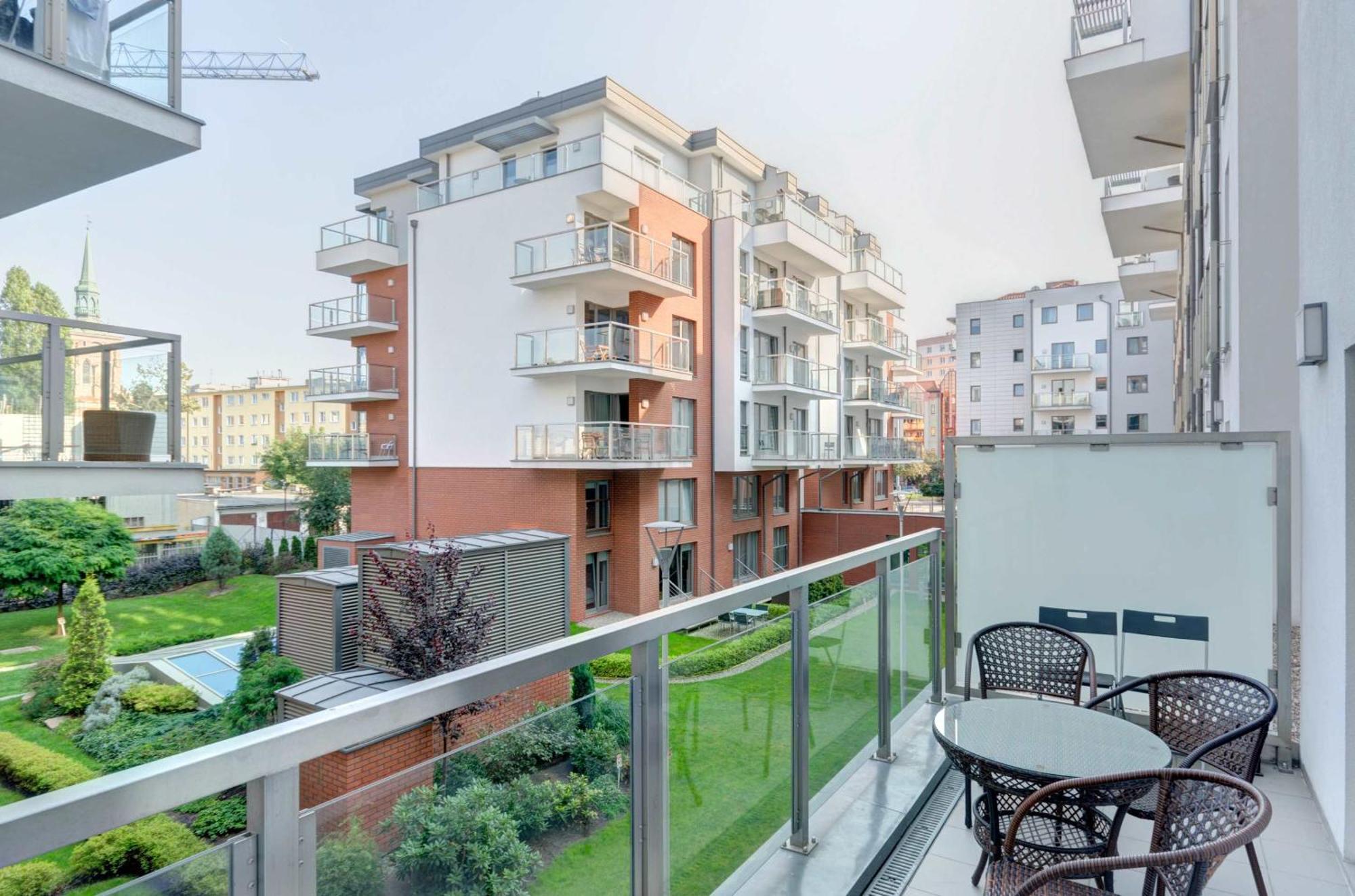 Waterlane Riverside - Spa, Pool, Gym & Parking By Downtown Apartments Gdaňsk Pokoj fotografie