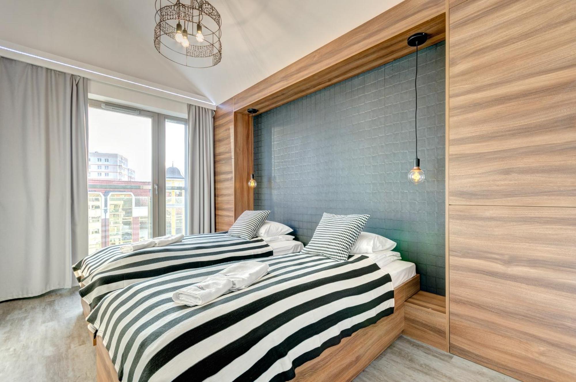 Waterlane Riverside - Spa, Pool, Gym & Parking By Downtown Apartments Gdaňsk Pokoj fotografie