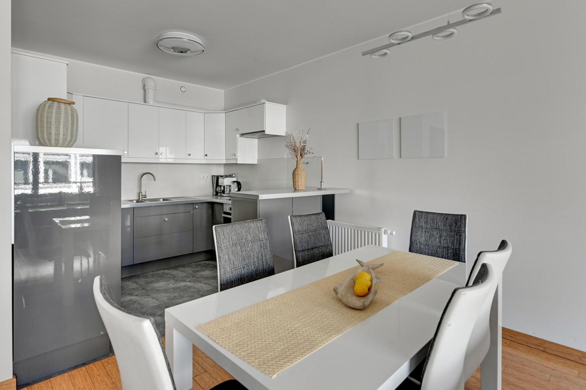 Waterlane Riverside - Spa, Pool, Gym & Parking By Downtown Apartments Gdaňsk Pokoj fotografie