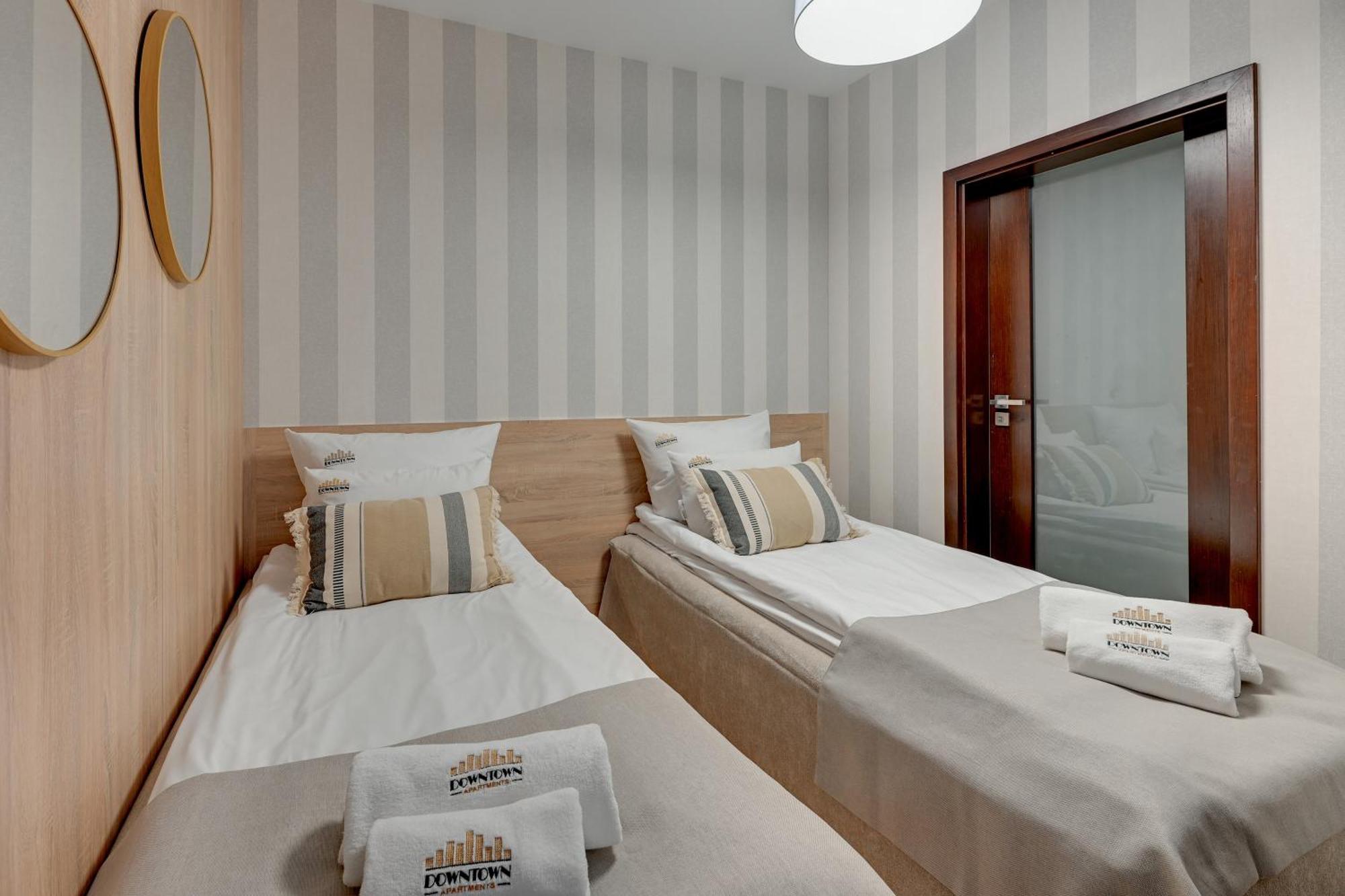 Waterlane Riverside - Spa, Pool, Gym & Parking By Downtown Apartments Gdaňsk Pokoj fotografie
