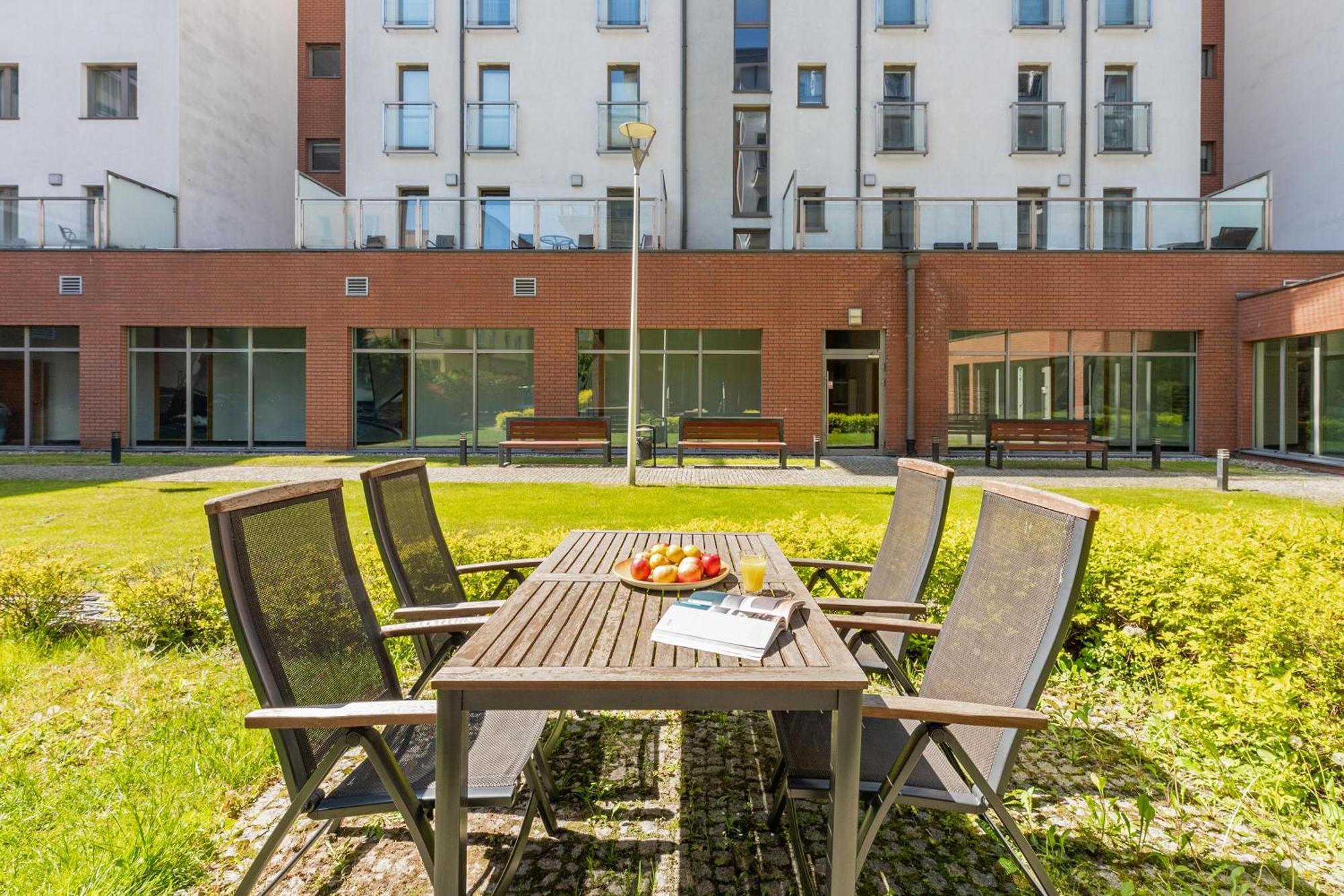 Waterlane Riverside - Spa, Pool, Gym & Parking By Downtown Apartments Gdaňsk Pokoj fotografie